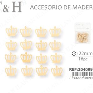 FORMA CORONA DE MADERA