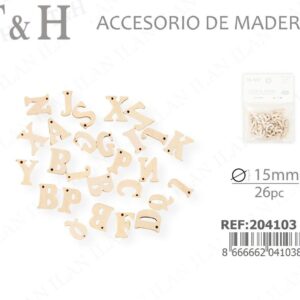 LETRA DE MADERA