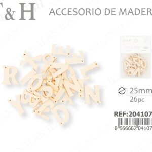 LETRA DE MADERA