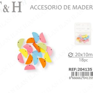 ABALORIO DE MADERA