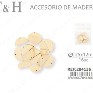 ABALORIO DE MADERA
