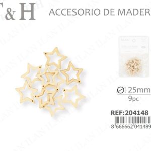 ESTRELLA DE MADERA