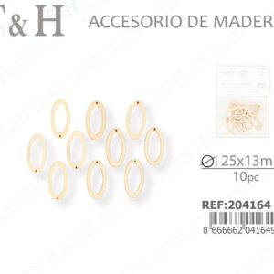 ABALORIO DE MADERA