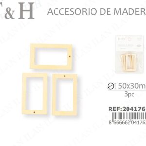 ABALORIO DE MADERA