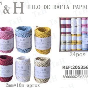 HILO DE RAFIA PAPEL