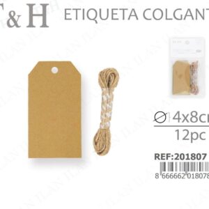 ETIQUETA COLGANTE