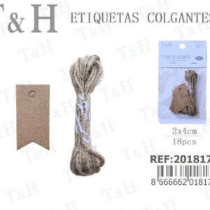 ETIQUETA COLGANTE