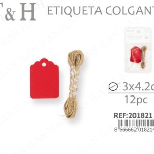 ETIQUETA COLGANTE