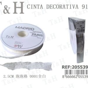CINTA DECORATIVA(0.25/M)