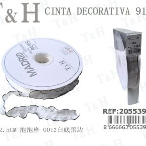 CINTA DECORATIVA(0.25/M)