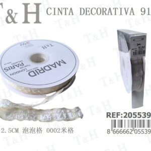 CINTA DECORATIVA(0.25/M)