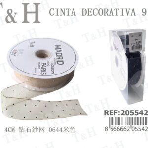 CINTA DECORATIVA(0.25/M)