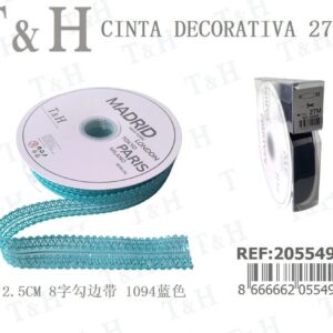 CINTA DECORATIVA(0.37/M)