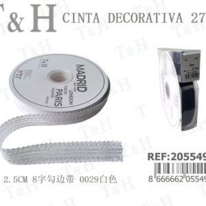 CINTA DECORATIVA(0.37/M)