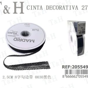 CINTA DECORATIVA(0.37/M)