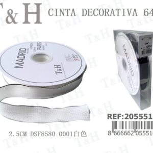 CINTA DECORATIVA(0.30/M)