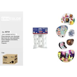 BOLA POREX 4CM 8UDS.