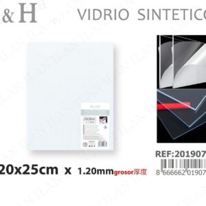 POLIESTIRENO PLACA DE VIDRIO SINT?TICO