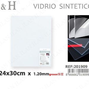 POLIESTIRENO PLACA DE VIDRIO SINT?TICO