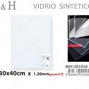 POLIESTIRENO PLACA DE VIDRIO SINT?ICO