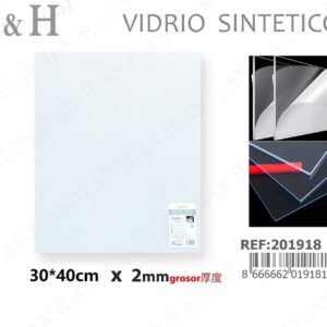 POLIESTIRENO PLACA DE VIDRIO SINT?TICO