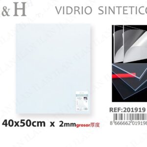 POLIESTIRENO PLACA DE VIDRIO SINT?TICO