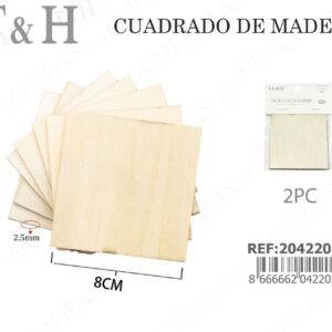 TABLERO DE MADERA CUADRADO