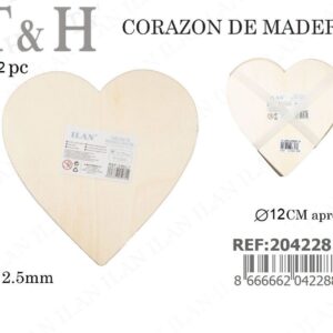 TABLERO DE MADERA CORAZ?N