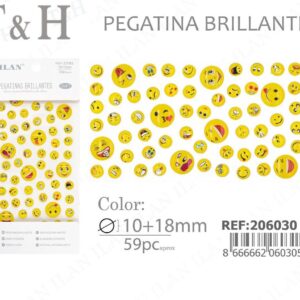 PEGATINA BRILLANTE