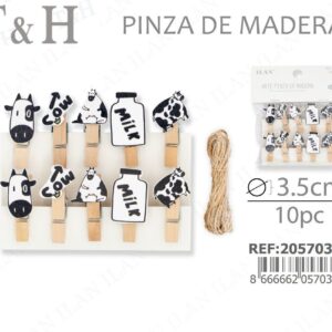PINZA DE MADERA