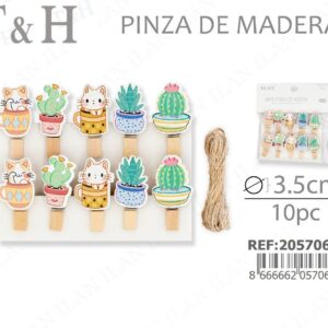 PINZA DE MADERA