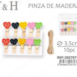 PINZA DE MADERA