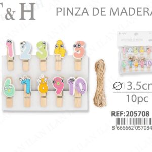 PINZA DE MADERA