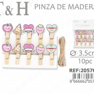 PINZA DE MADERA