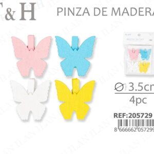 PINZA DE MADERA