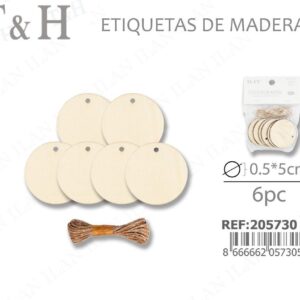 ETIQUETAS DE MADERA