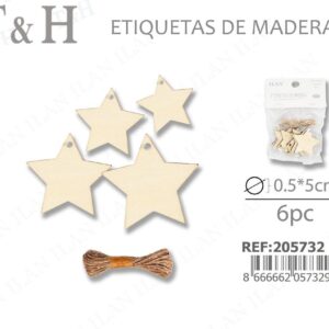 ETIQUETAS DE MADERA