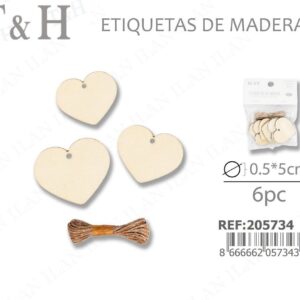 ETIQUETAS DE MADERA