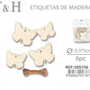 ETIQUETAS DE MADERA