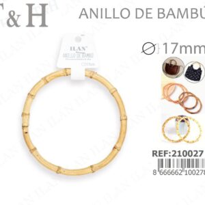 ANILLO DE BAMBU PARA MANUALIDADES