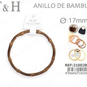 ANILLO DE BAMBU PARA MANUALIDADES