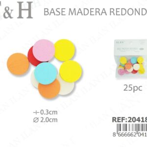 MADERA DE MANUALIDAD DE COLOR