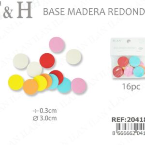 MADERA DE MANUALIDAD DE COLOR