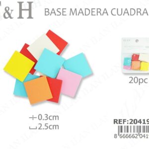 MADERA DE MANUALIDAD DE COLOR