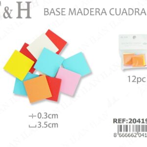 MADERA DE MANUALIDAD DE COLOR