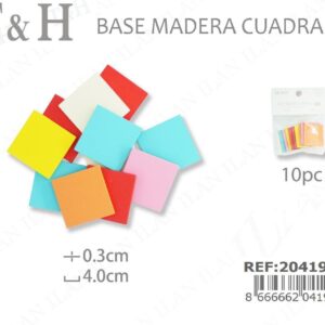MADERA DE MANUALIDAD DE COLOR