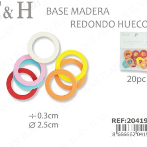 MADERA DE MANUALIDAD DE COLOR
