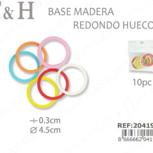 MADERA DE MANUALIDAD DE COLOR
