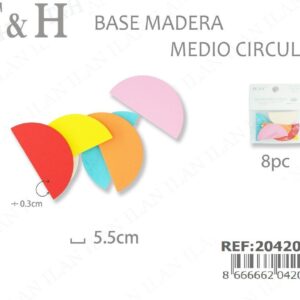 MADERA DE MANUALIDAD DE COLOR