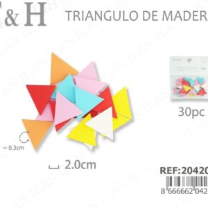 MADERA DE MANUALIDAD DE COLOR